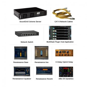 Цифровые микшерные пульты  WAVES EXTREME SERVER COMBO 49988