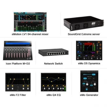 Цифровые микшерные пульты  WAVES EMOTION LV1 EXTREME SERVER COMBO(снято с продажи) 49990